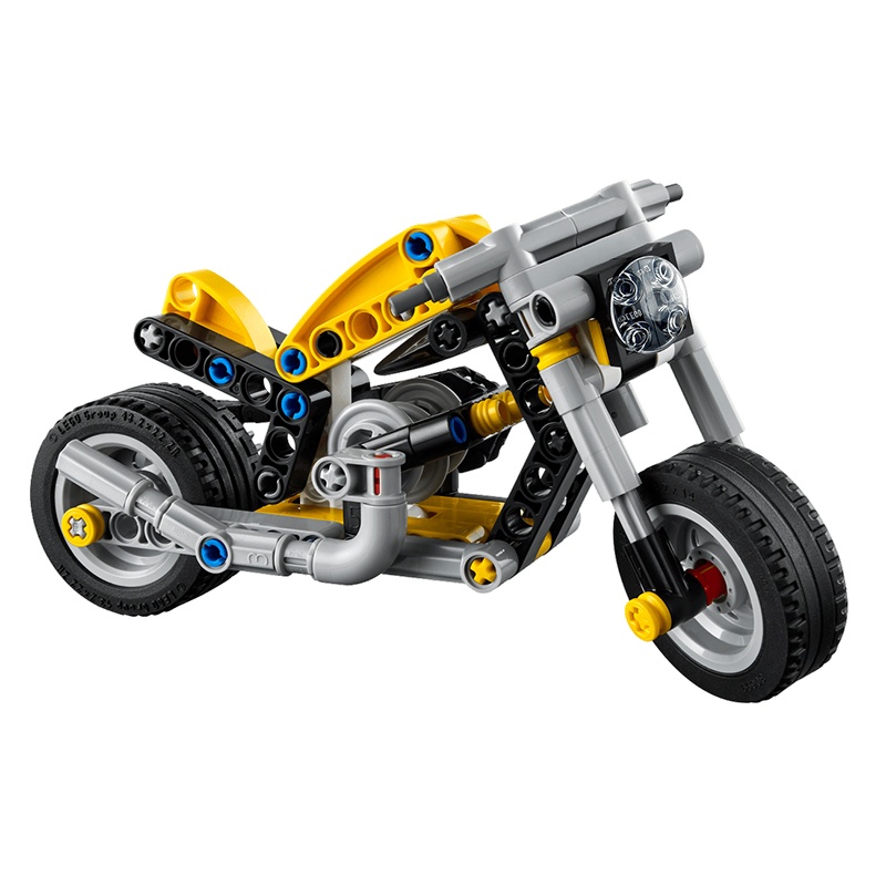 Lego Technic 42225 - Moto Amarela - Imagem 1
