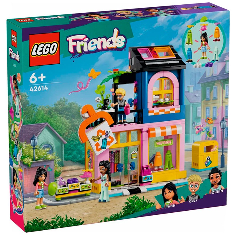 Lego Friends 42614 - Tienda de Moda Retro
