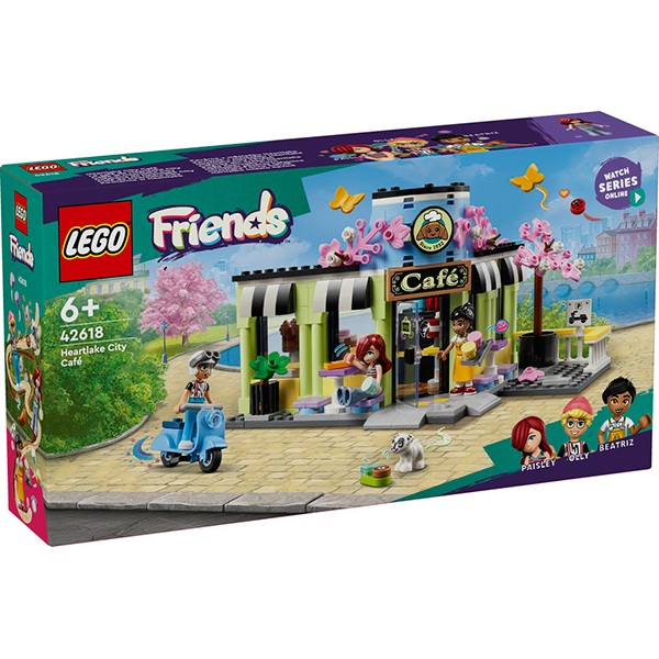 Lego Friends 42618 - Café Heartlake City - Imagem 1