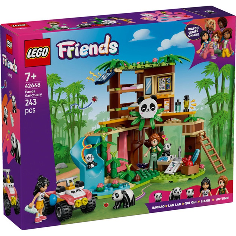 Lego Friends 42648 - Refúgio de Cuidados Animais para Pandas