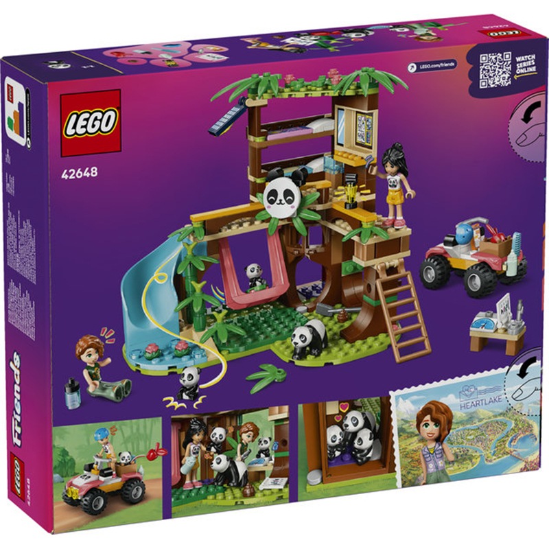 Lego Friends 42648 - Refúgio de Cuidados Animais para Pandas - Imagem 1