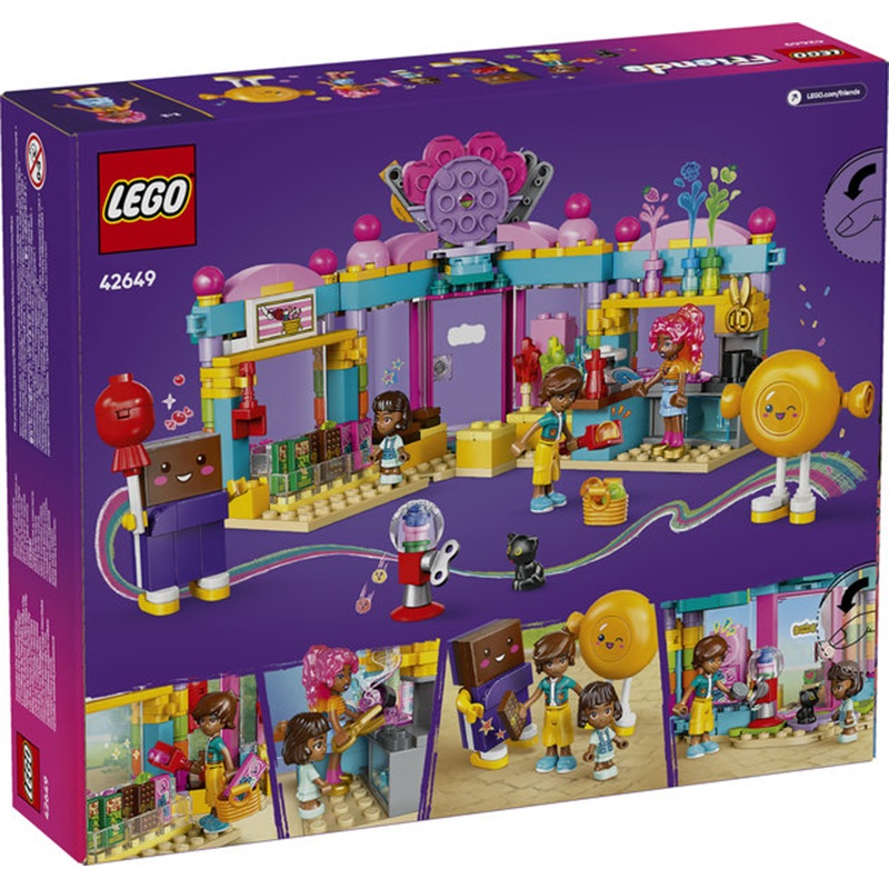 Lego Friends 42649 - Loja de doces Heartlake City - Imagem 1