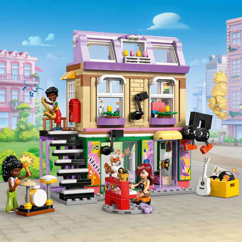 Lego Friends 42653 - Loja de Música e Apartamento - Imagem 3