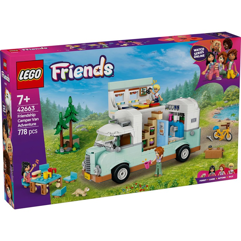 Lego Friends 42663 - Aventura en la Caravana de la Amistad - Imagen 1