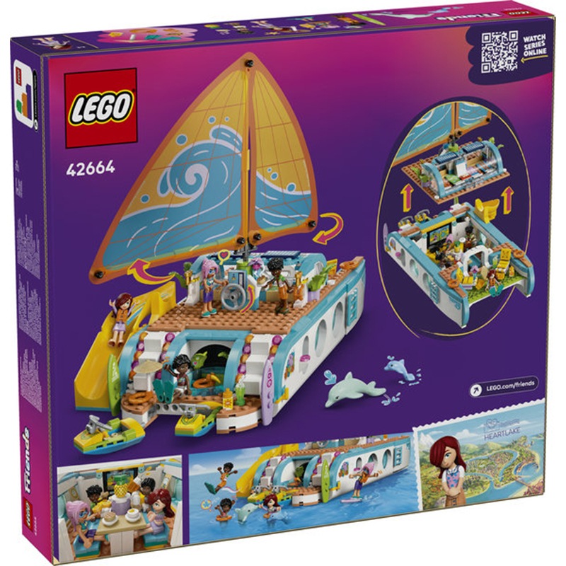 Lego Friends 42664 - Aventura no Barco de Viagem - Imagem 1