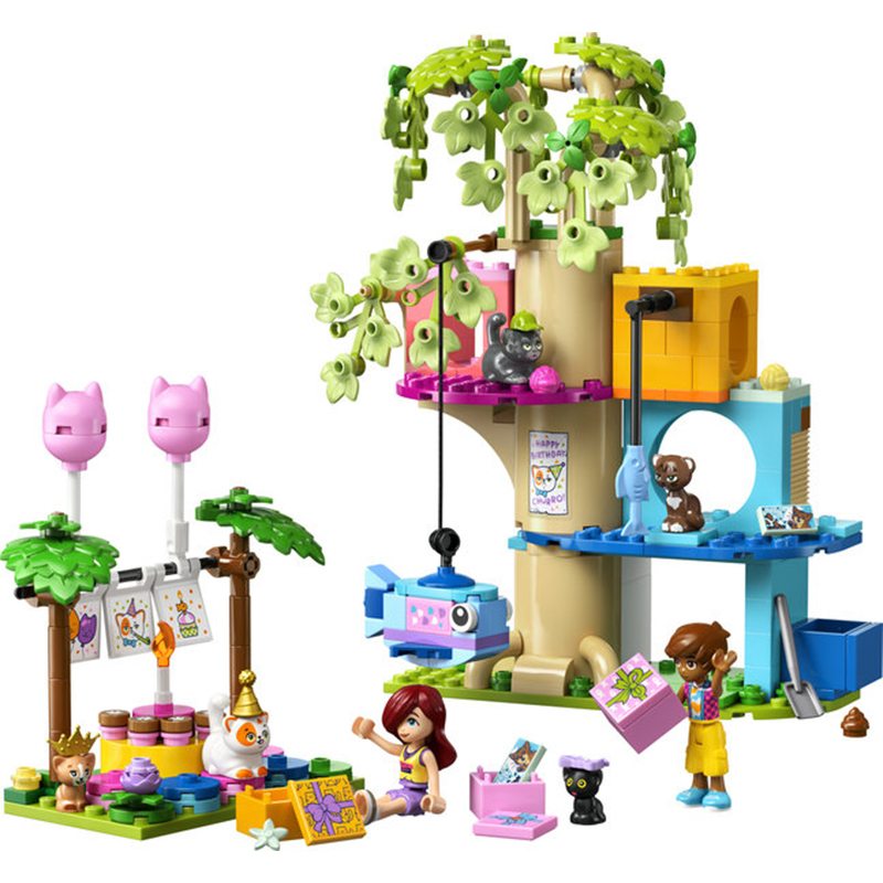 Lego Friends 42266 - Fiesta de cumpleaños y Casa del Árbol - Imatge 2