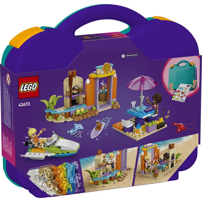 Lego Friends 42672 - Mala de viagem e praia criativa - Imagem 1