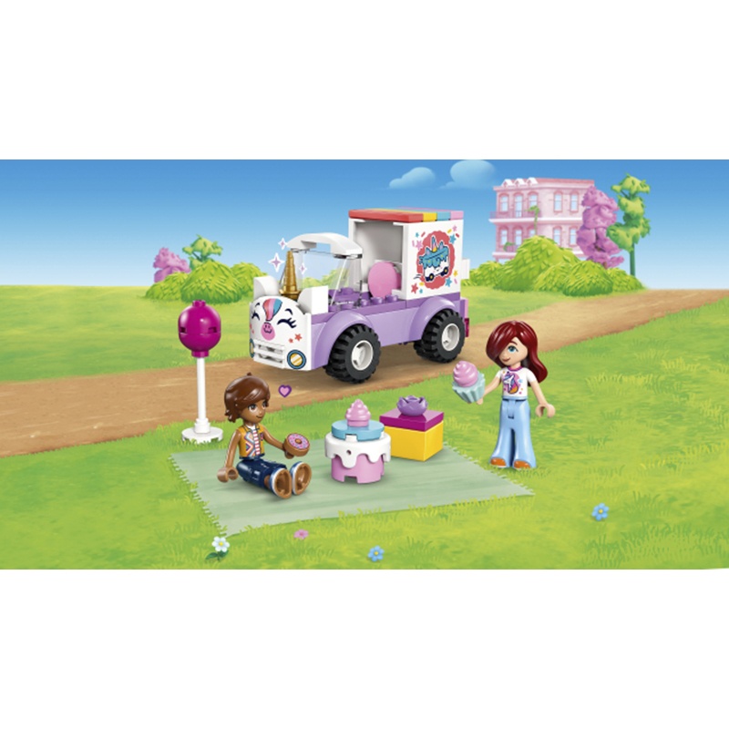 Lego Friends 42675 - Carro-Unicórnio de Entrega de Bolos - Imagem 3