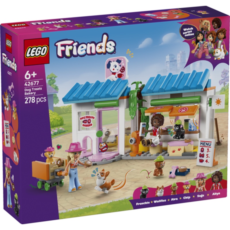 Lego Friends 42677 - Pastelería de Dulces Caninos