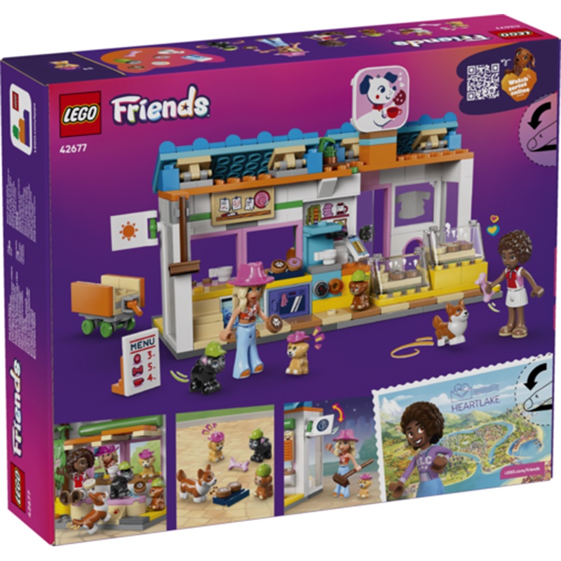 Lego Friends 42677 - Pastelaria de Doces Caninos - Imagem 1