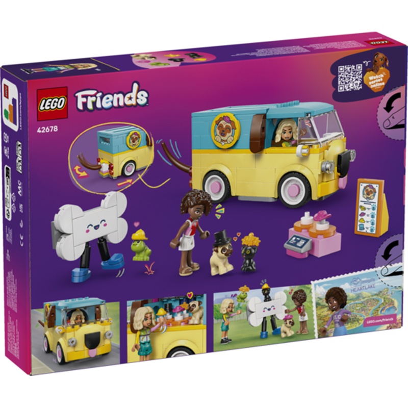 Lego Friends 42678 - Carrinha de Acessórios Caninos - Imagem 1
