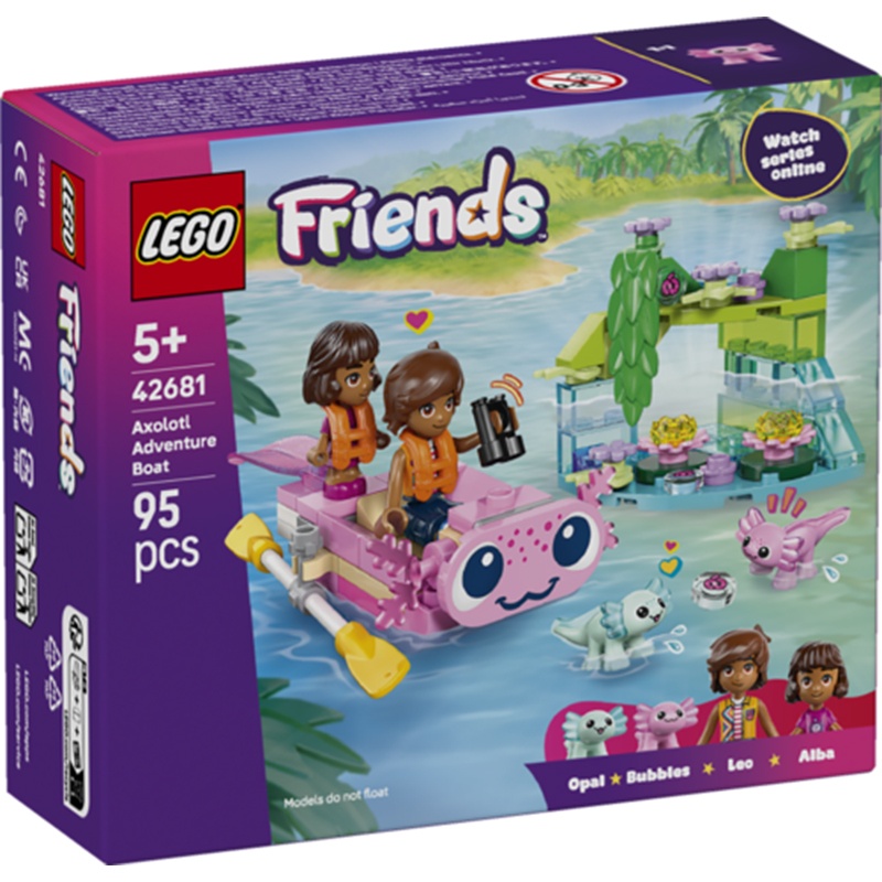 Lego Friends 42681 - Aventuras en el Barco-Ajolote