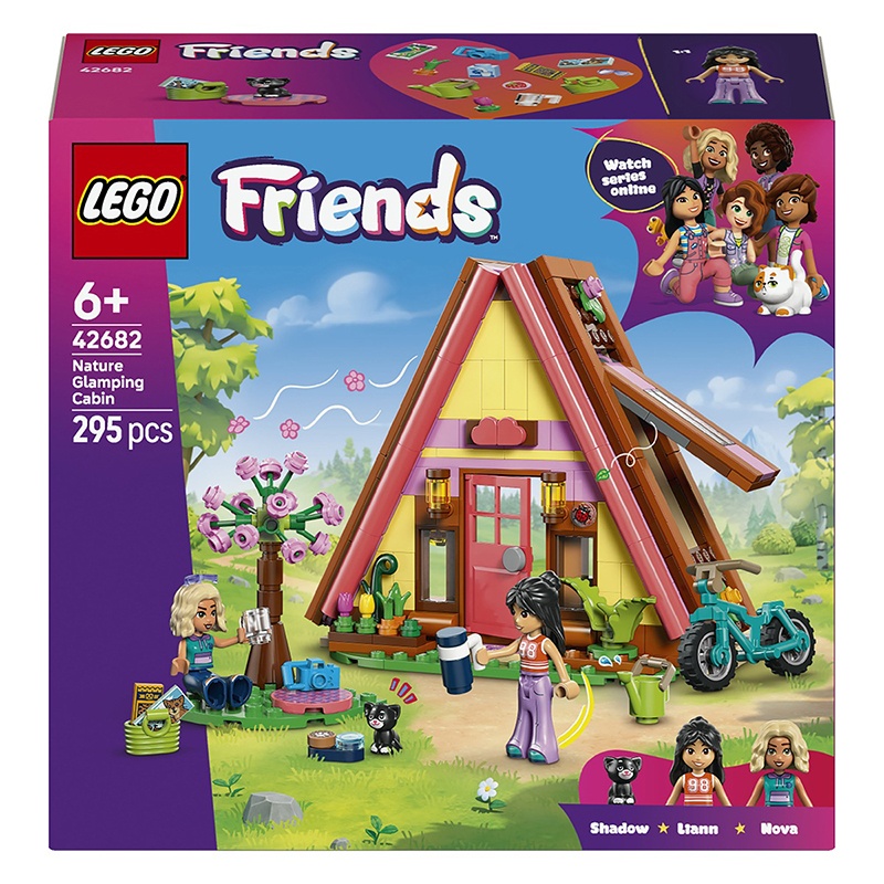 Lego Friends 42682 -Cabaña de Glamping en la Naturaleza