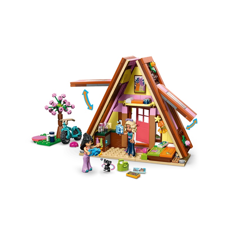 Lego Friends 42682 -Cabaña de Glamping en la Naturaleza - Imagen 6