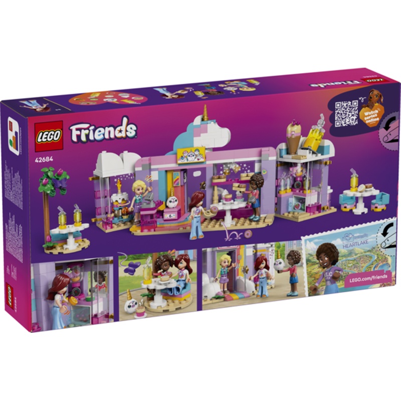 Lego Friends Cafetaria 42684 - Cafetaria Sonhos de Unicórnio - Imagem 1
