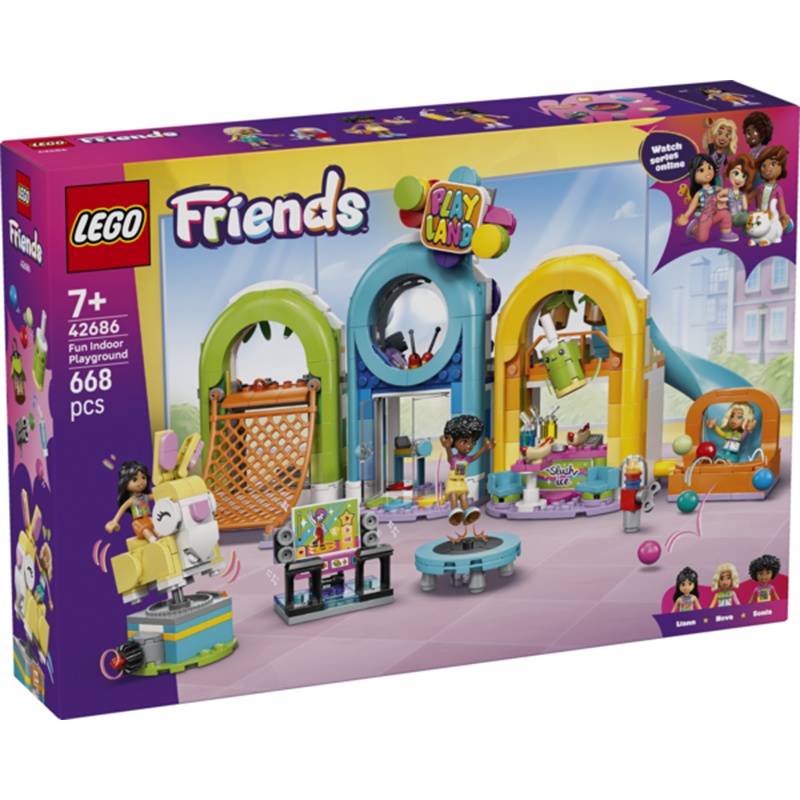 Lego Friends 42686 - Parque de Juegos Cubierto