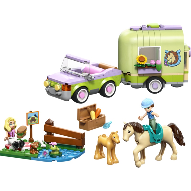 Lego Friends 42695 - Reboque para Cavalo e Potrinho - Imagem 2