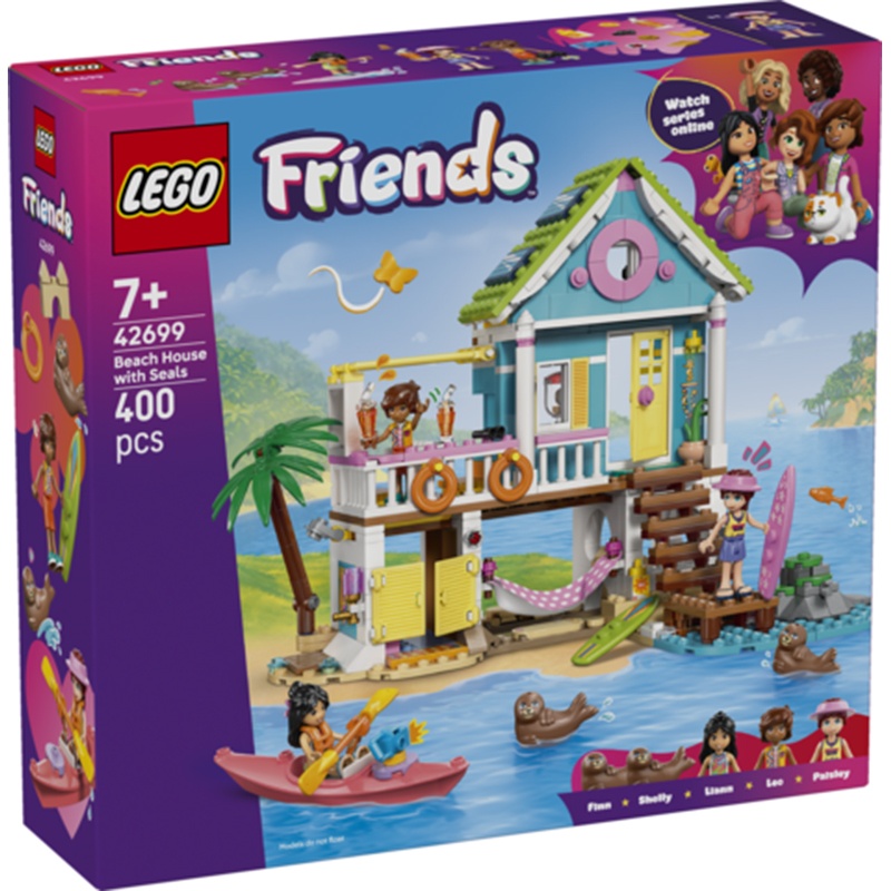 Lego Friends 42699 - Casa en la Playa con Focas