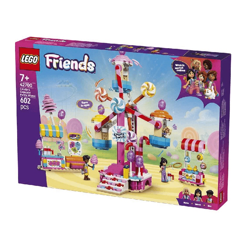 Lego Friends 42700 - Noria: Cupcakes y Golosinas