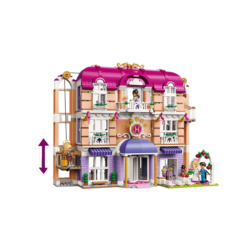 Lego Friends 42704 - Gran Hotel de Heartlake City - Imagen 4