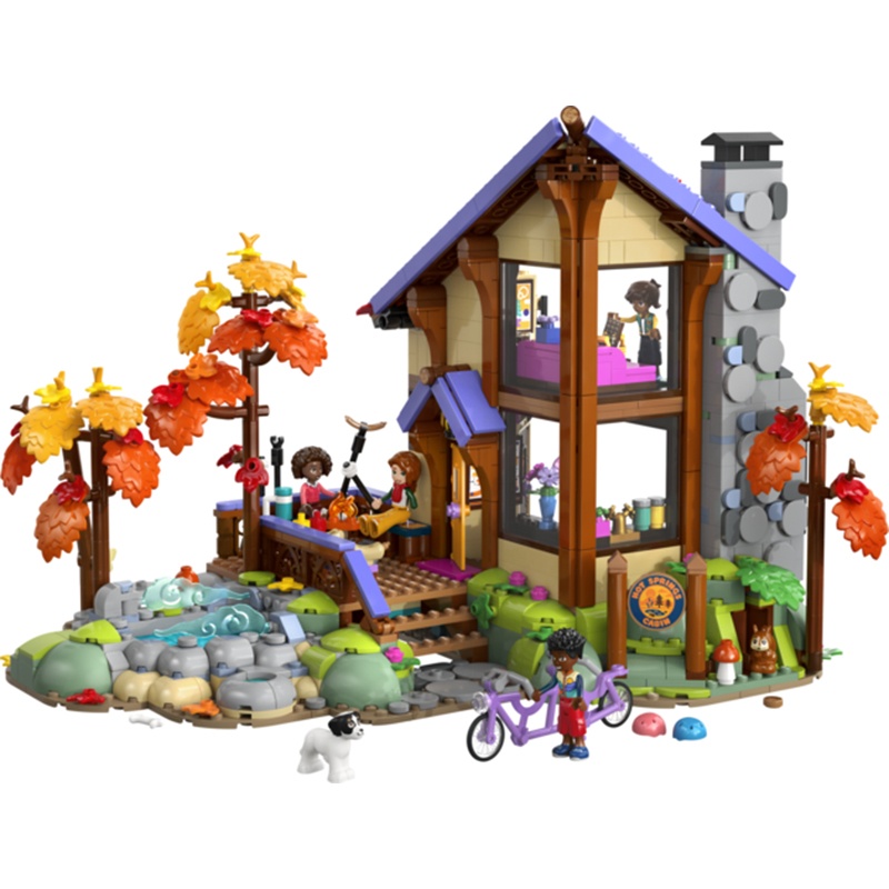Lego Friends 42705 - Acogedora Cabaña Otoñal en el Bosque - Imagen 2