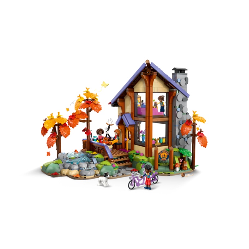 Lego Friends 42705 - Acogedora Cabaña Otoñal en el Bosque - Imagen 3