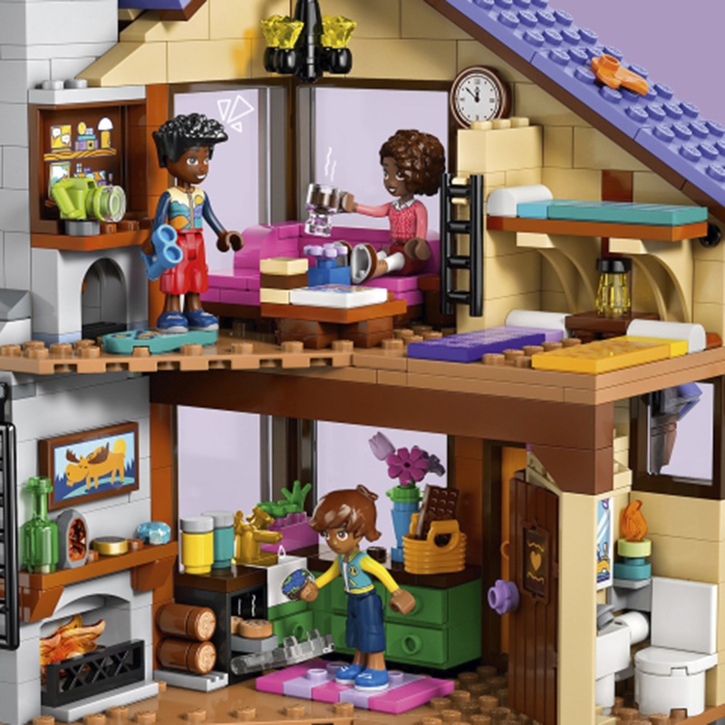 Lego Friends 42705 - Acogedora Cabaña Otoñal en el Bosque - Imagen 4
