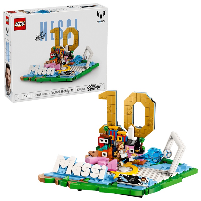 Lego Editions 43011 - Lionel Messi: Fenómenos del Fútbol