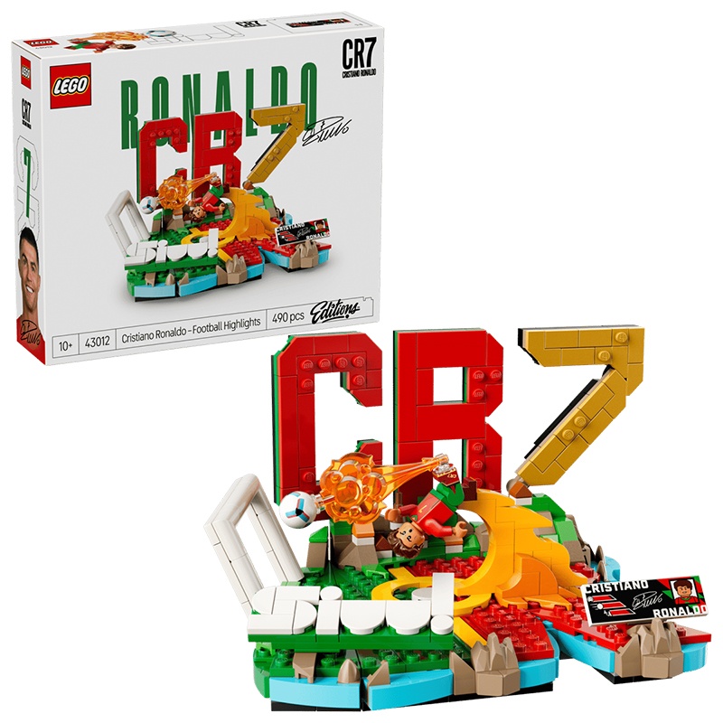 Lego Editions 43012 - Cristiano Ronaldo: Fenómenos del Fútbol