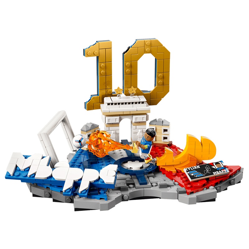 Lego Editions 43013 - Kylian Mbappé: Fenómenos del Fútbol - Imagen 1