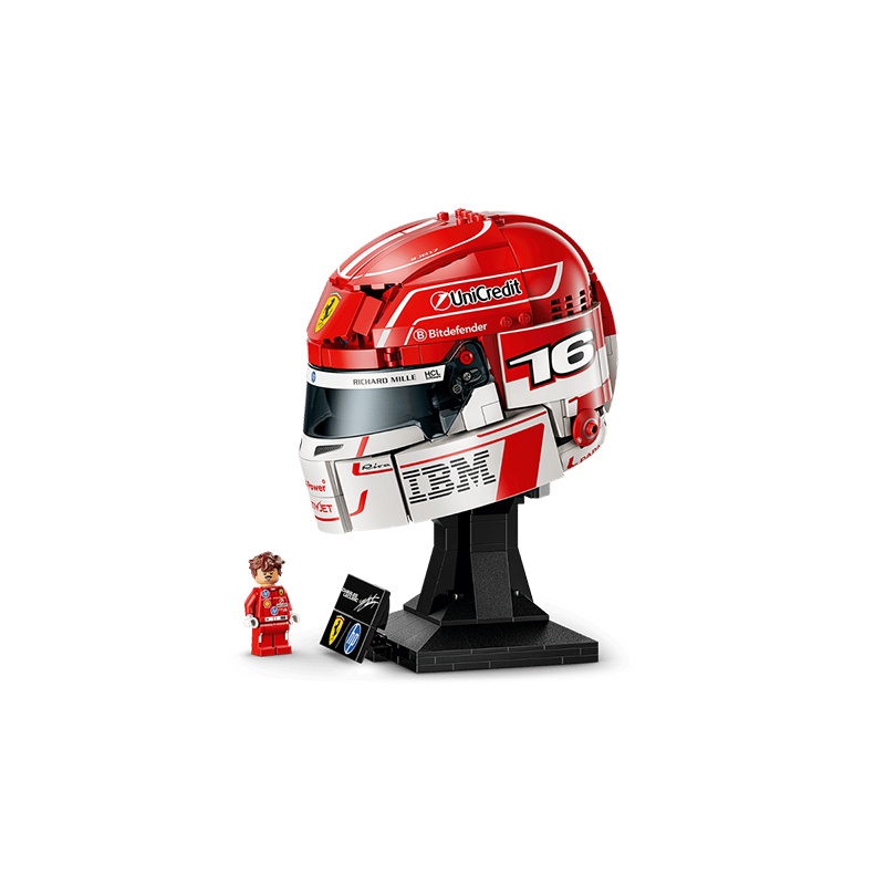 Lego Editions 43014 - Scuderia Ferrari HP: Casco de Charles Leclerc - Imagen 3
