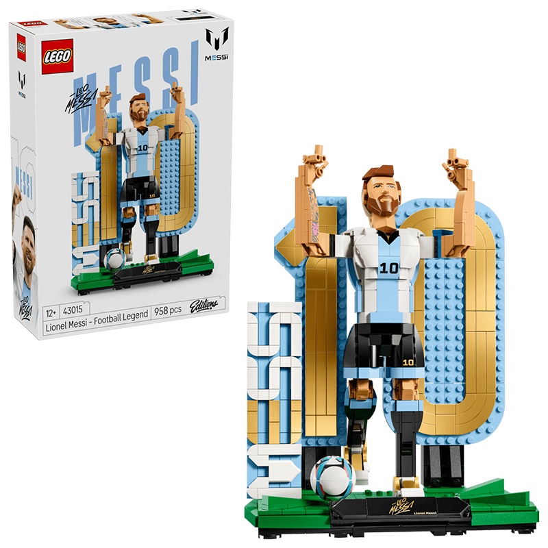 Lego Editions 43015 - Lionel Messi: Leyenda del Fútbol