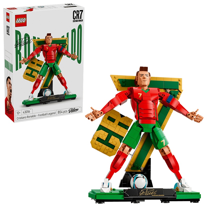 Lego Editions 43016 - Cristiano Ronaldo: Leyenda del Fútbol
