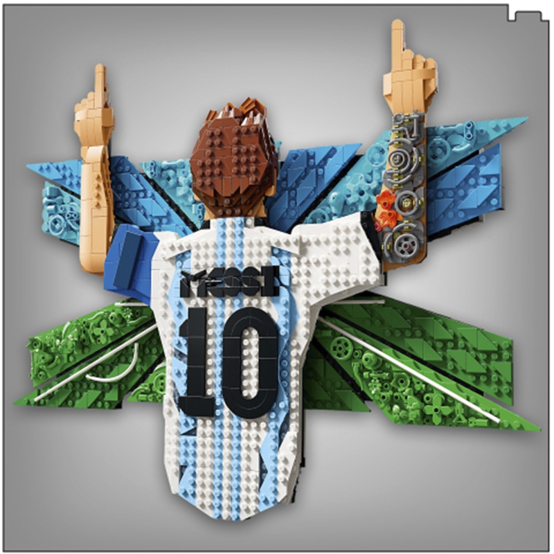 Lego Editions Football 43018 - Lionel Messi: Celebración - Imagen 3