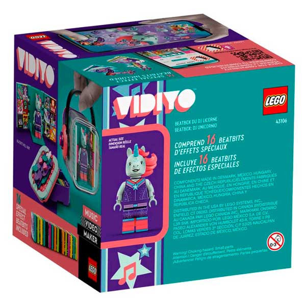 Lego Vidiyo 43106 Unicorn DJ BeatBox - Imagen 4