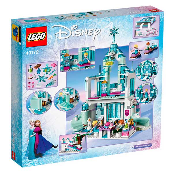 Lego Disney 43172 Palacio mágico de hielo de Elsa Frozen - Imagen 2