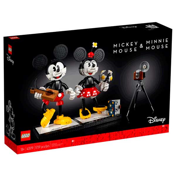 Lego Disney 43179 Mickey Mouse e Minnie Mouse - Imagem 1