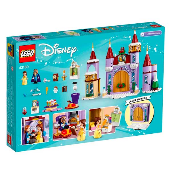 Lego Disney 43180 Celebración Invernal en el Castillo de Bella - Imagen 2