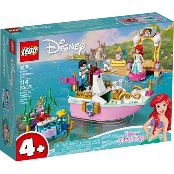 Lego Disney 43191 Vaixell de Ceremònies Ariel - Imatge 1
