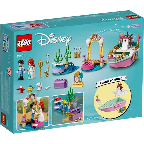 Lego Disney 43191 Barco de Ceremonias de Ariel - Imagen 1
