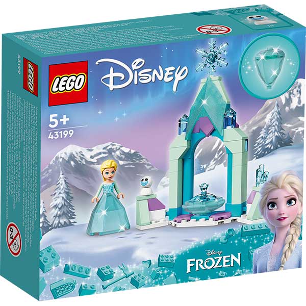 Lego Disney 43199 Patio del Castillo de Elsa - Imagen 1