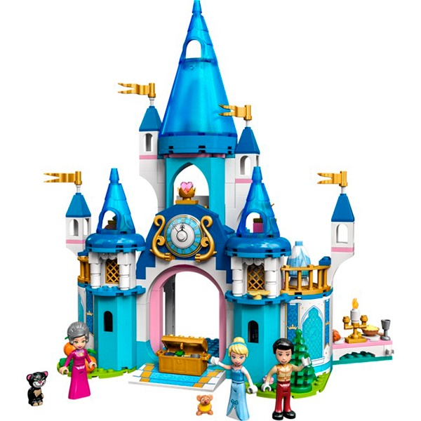 Lego Disney Princess 43206 O Castelo da Cinderela e do Príncipe Encantado - Imagem 1