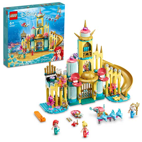 Lego Disney 43207: O Palácio Subaquático da Ariel - Imagem 1