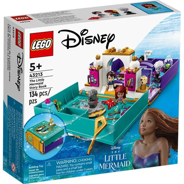Lego 43213 Disney Storybook: A Pequena Sereia - Imagem 1