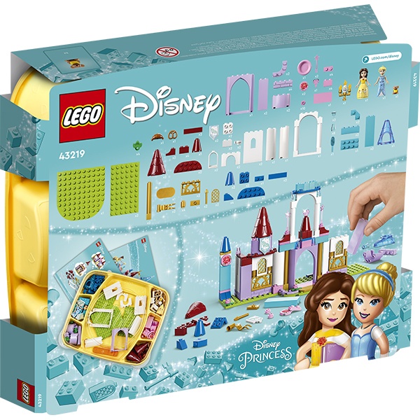 Lego 43219 Disney Princess Castelos Criativos Disney Princess - Imagem 1