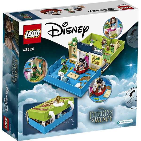 Lego 43220 Disney Classic Aventura do Livro de Contos do Peter Pan e Wendy - Imagem 1
