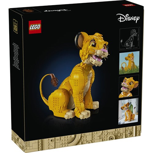 Lego 43247 Disney Classic - El Rey León: Simba Joven - Imagen 1