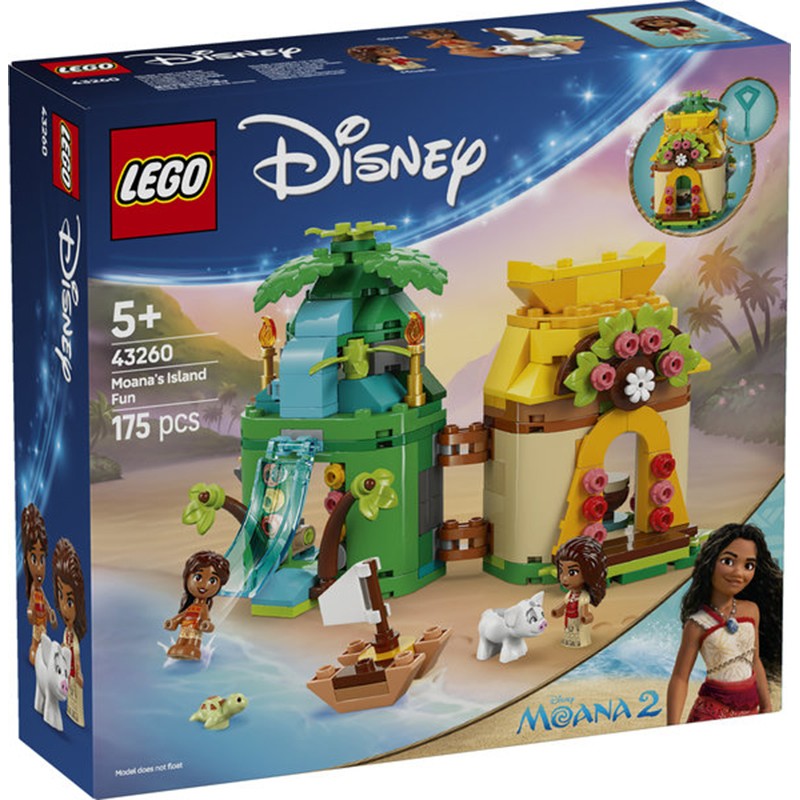 Lego Disney 43260 - Diversión en la Isla con Vaiana