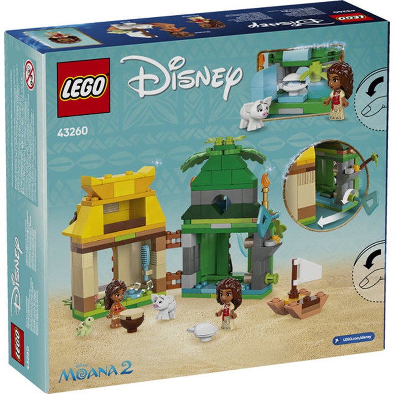 Lego Disney 43260 - Diversão na Ilha Vaiana - Imagem 1