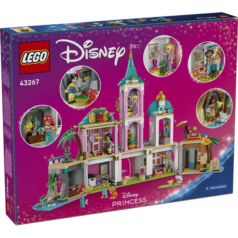 Lego Disney 43267 - Castelo das Princesas e Animais de Estima - Imagem 1